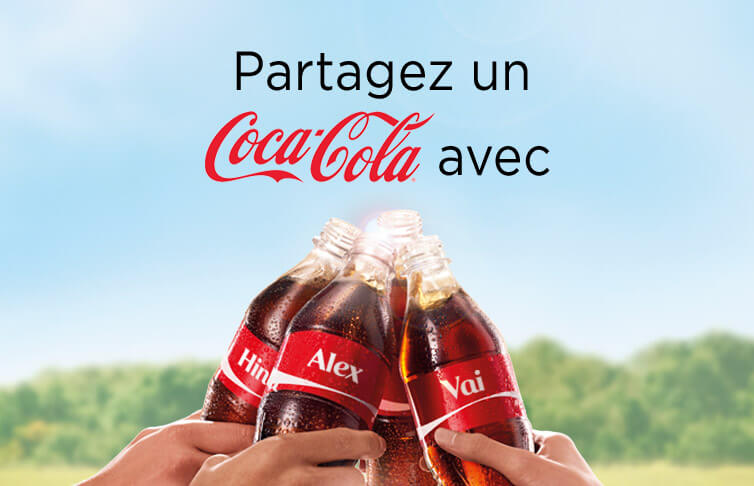 Publicité de Coca-Cola utilisant la méthode AIDA