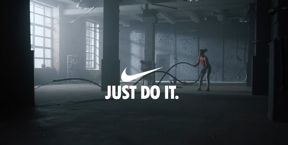 Publicité de Nike utilisant la méthode AIDA